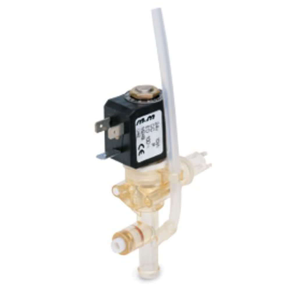 2-way solenoid valve, for vending machines, nature polysulphone FDA approved, normally closed, direct operated