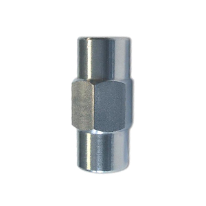 Check valve with BSPP thread made of Inox AISI 316L