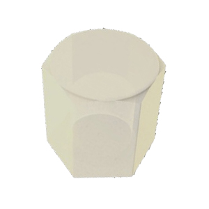 Cap with BSPT internal thread