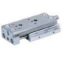 SMC Pneumatic - MXQ * Z, Pneumatic Compact Slide, Height Compatible Type (New Series), 6, Standard, 10, (Without Stroke Limit), Without Function 