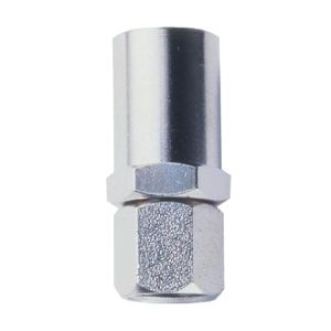 Connector with BSPP female thread and hose connector