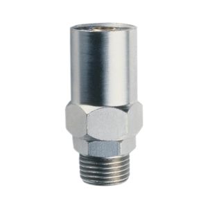 Connector with BSPP external thread and hose connector