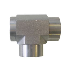 Quick-release valve with BSPP internal thread made of stainless steel AISI 316
