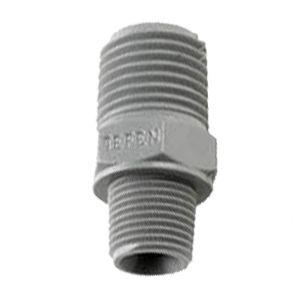 Double nipple reduced with NPT thread