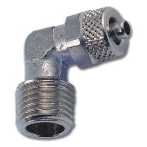 L quick connector with BSPT male thread
