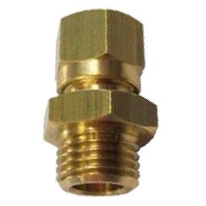 Clamping ring connector with BSPP external thread