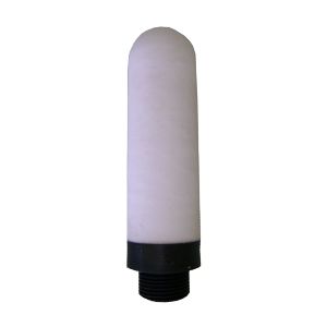 Noise silencer in polyethylene