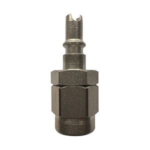 Quick coupling connector with plug connection, DN 5.2
