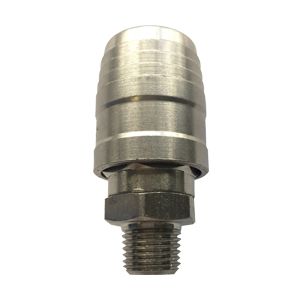 Male quick-connect connector with BSPT thread, DN 5.2