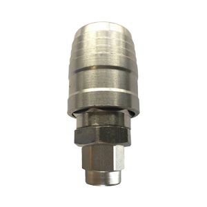 Quick coupling connector with plug connection, DN 5.2