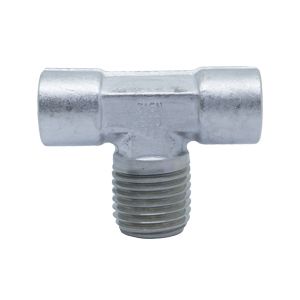 T-piece with BSPP thread, 2x internal thread, 1xOuter thread