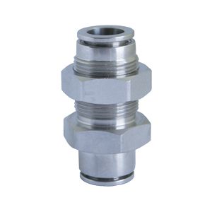 Bulkhead connector port