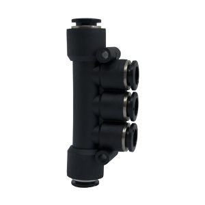Reduced multi-T plug connector
