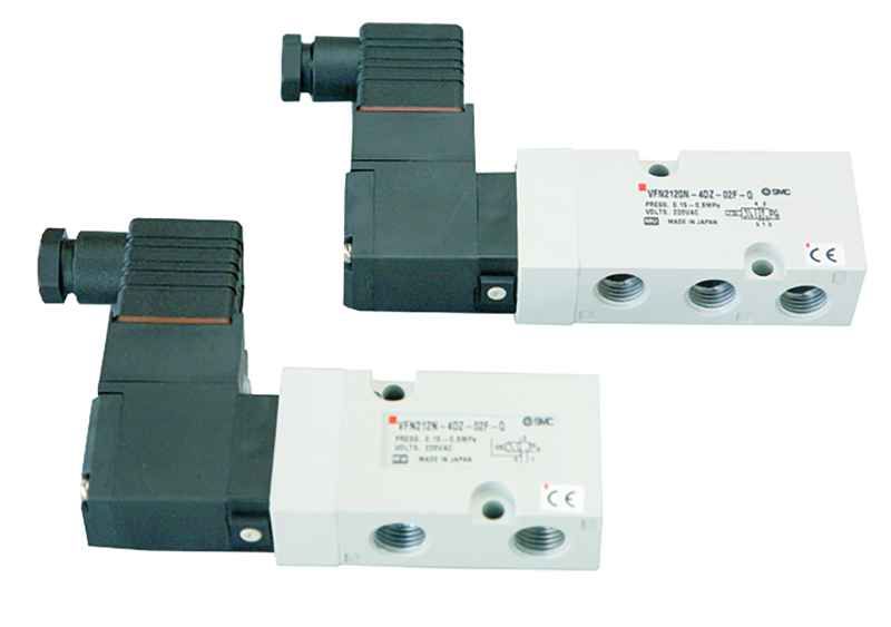 SMC Pneumatic - Pilot operated 5/2 way solenoid valve [VFN]