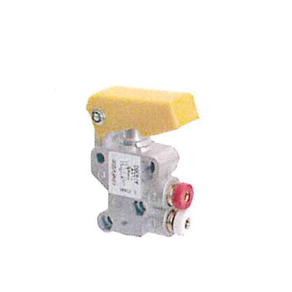 Univer - Penumatic Limit Switch Series JET Pushbutton - spring hose Ø 4