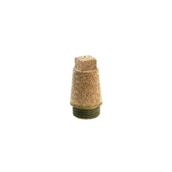 Univer - truncated cone silencer, sintered bronze with key top