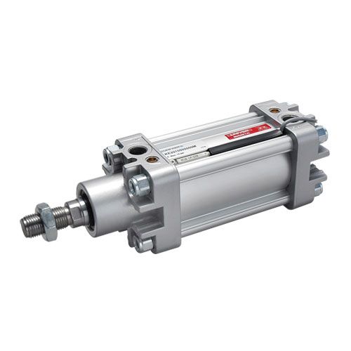 Univer - Series KE Air cylinder ISO 15552 - Ø 32 ÷ 125 mm, chrome plated steel piston rod, EW piston rod retracted, max. Stroke 50 mm, Ø63, 100, magnetic version