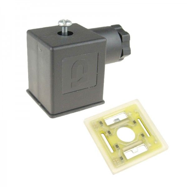 Appliance plug type A with luminous seal 12V / 24V with LED and Zehnder diode - 50W