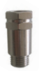 M / F - check valve with ball BSPP - thread nickel plated brass PN 10 - inlet