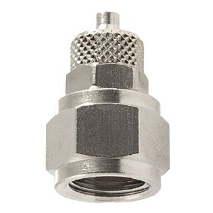 Quick connector with BSPP female thread