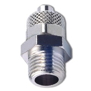 Quick connector with metric thread