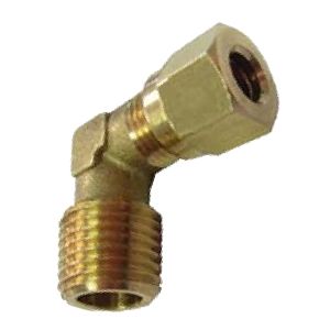 L-clamp ring connector with BSPT male thread