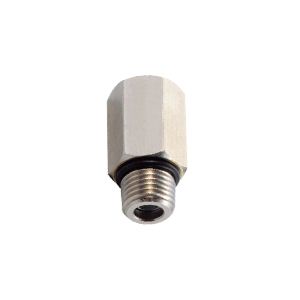 Check valve connector with BSPP thread - inlet