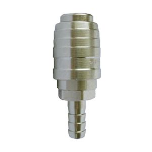 Quick coupling connector with hose connection