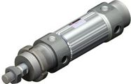 SMC Pneumatic - C (D) 76-XB7, Pneumatic Cylinder, Double Acting, One Sided Piston Rod, Low Temperature Type, (Double Sided), 40, 50