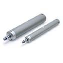 SMC Pneumatic - C (D) G1-Z, Pneumatic Cylinder, Double Acting, Standard Piston Rod, (Basic), (Elastic Damping), 20, Rc (or M Thread), Standard Scraper, 25, Rod End Male Thread