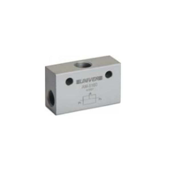 Univer - Valves for signal processing Two-way valves "AND" - Housing with G1 / 8 thread