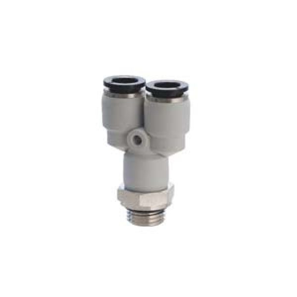Univer - push-in fitting Y-shaped, external thread, cylindrical Ø 12mm G3 / 8