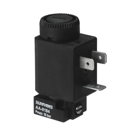 Univer - miniature pilot valve U1 2/2 - 3/2 for base plate mounting U1 G1 / 8