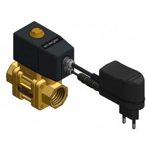 3/4 "water monitor 2/2-way solenoid valve 20.0mm NW with 5.0m sensor cable MW 262