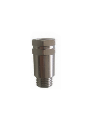 M / F - check valve with ball BSPP - thread nickel plated brass PN 10 - inlet