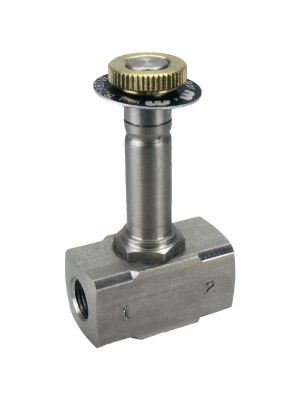 2-way solenoid valve, G 1/8 ", stainless steel, direct operated