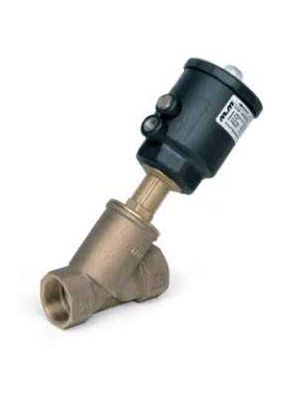2-way angle seat valve, G 1/2 ", gunmetal