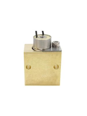 Mounting block Ø15mm for micro valves made of Alu - G1/8