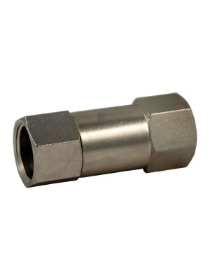 Check valve, nickel-plated brass, G 3/8 ", NBR