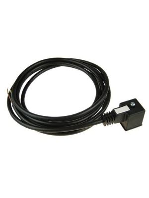 Appliance plug with 2m cable type A, DIN EN 175301, for solenoid coils 7000er series