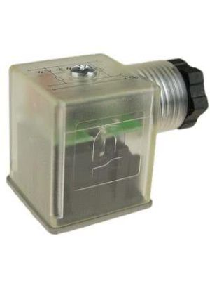 Device plug with diode and varistor type A, suitable for solenoid coils 10-50V 7000er series