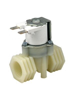 RPE - 2-way plastic solenoid valve G 3/8 "- 4105NC 12V AC / DC