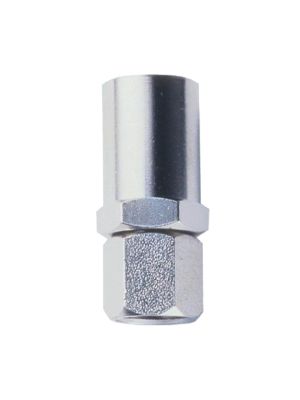 Connector with BSPP female thread and hose connector