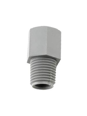Adapter with NPT internal thread and external thread