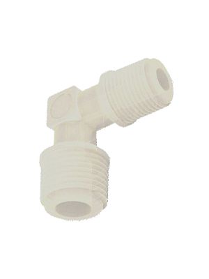 Elbow reduced with BSPT thread