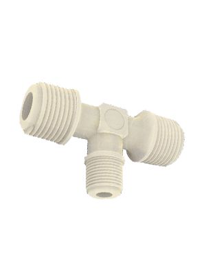 T-piece reduced with BSPT male thread