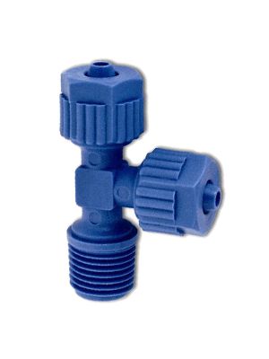 T-quick connector on the side with BSPT male thread