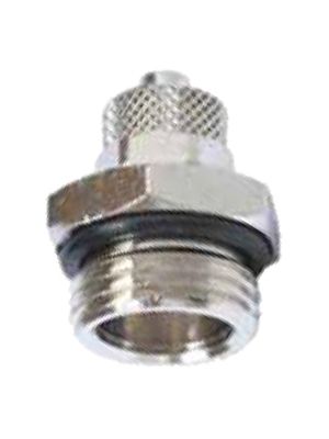 Quick connector with BSPP male thread and O-ring
