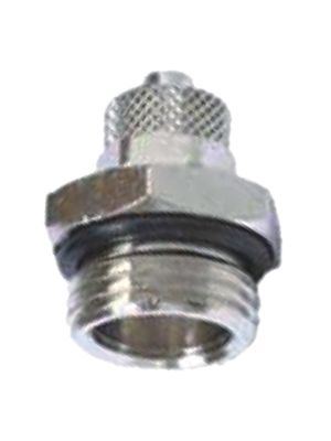 Quick connector with metric male thread and O-ring