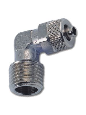 L quick connector with BSPT male thread